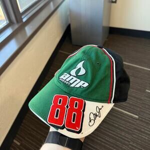 Chase Authentics Dale Earnhardt Jr. NASCAR green red cap